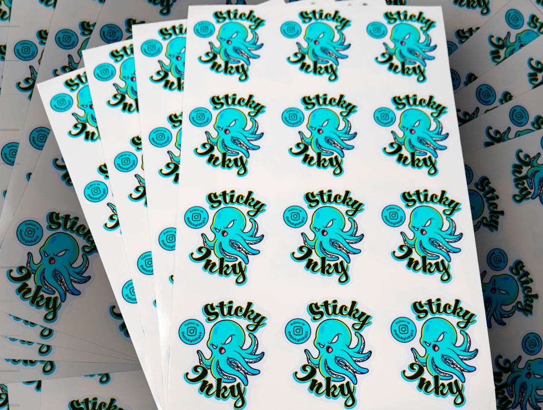 custom sticker sheet
