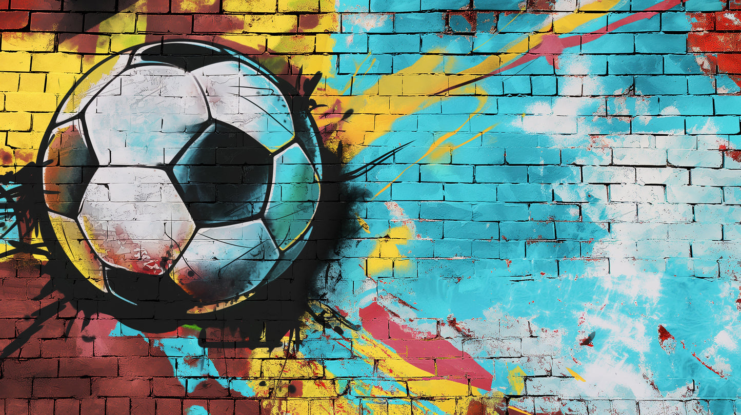 soccer_ball_painting_brick_background